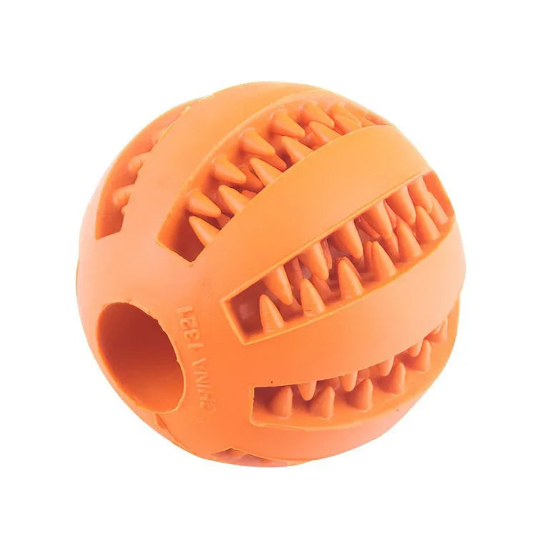 Balle mordante distributrice de friandises
