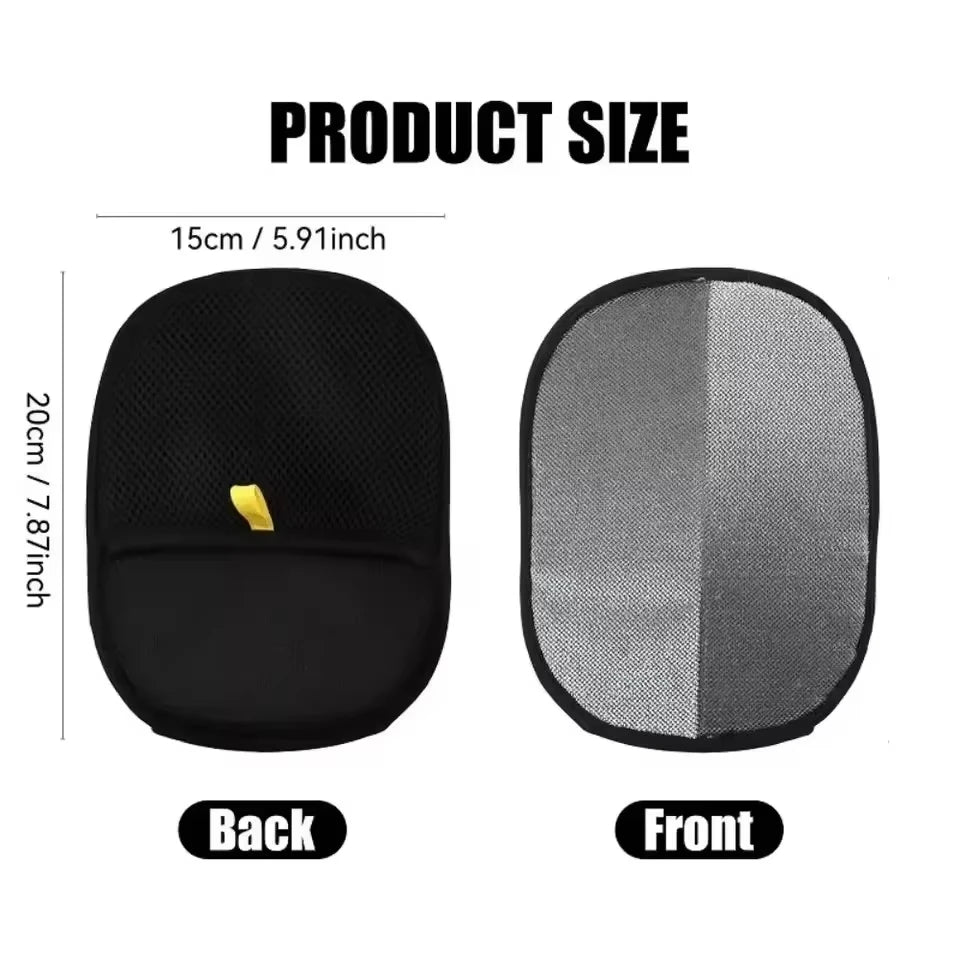 Outil de retrait de poils d'animaux, gants réutilisables antistatiques, gants de toilettage double face pour animaux de compagnie, enlève les poils d'animaux des tapis
